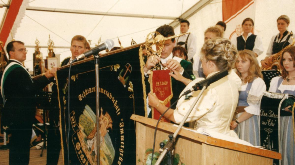 Fahnenweihe 2000